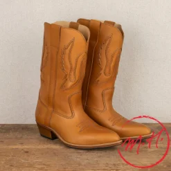 Santiags La Botte gardiane cuir naturel