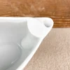 Saucière gras / maigre en porcelaine