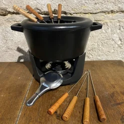 Service à fondue bourguignonne / savoyarde