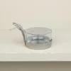 Serviteur à parmesan inox