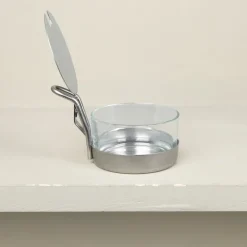 Serviteur à parmesan inox