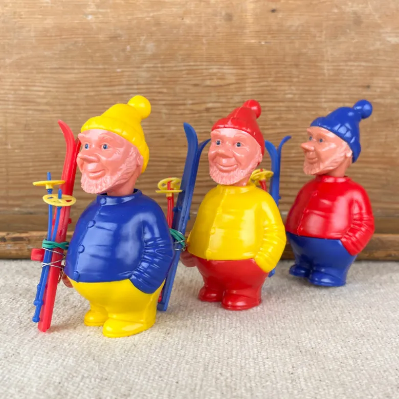 Skieur qui hoche la tête