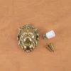 Sonnette tête de Lion Laiton PoliSonnette tête de Lion Laiton Poli