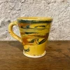 Tasse jaspée miel