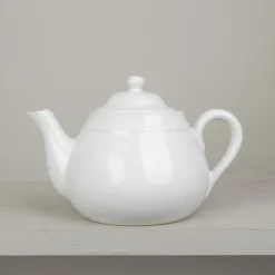 Théière en grès naturel