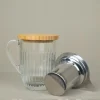 Tisanière en verre