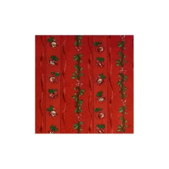 Tissu au mètre "bandes Barandello" rouge