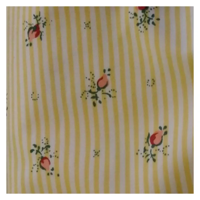 Tissu au mètre "Manon" jaune