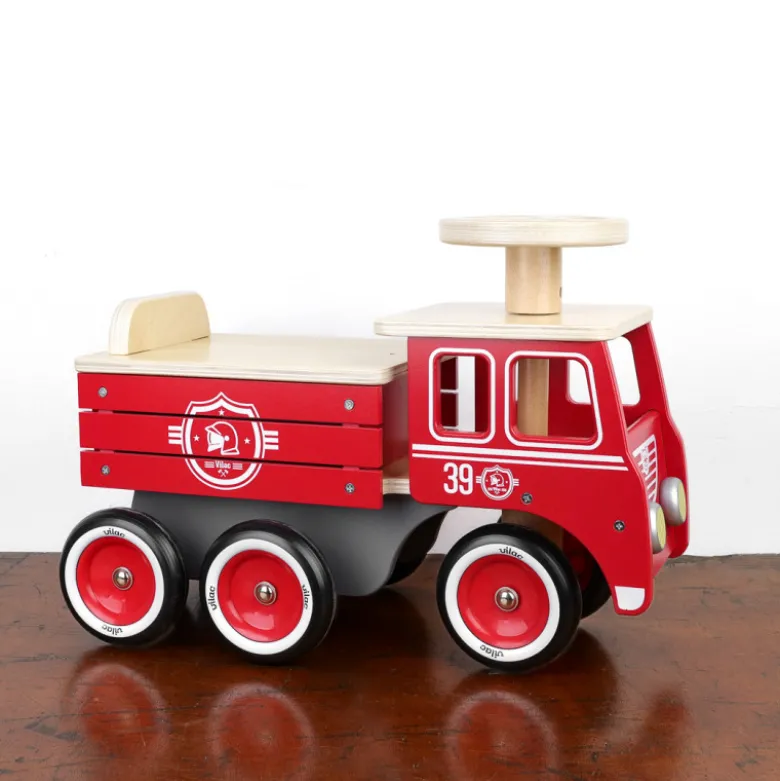 Trotteur camion de pompier pour enfant