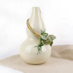 Vase lézard Bordallo Pinheiro