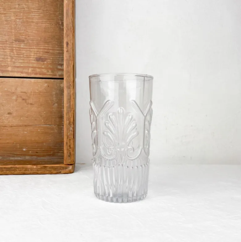 Verre motif Palmes